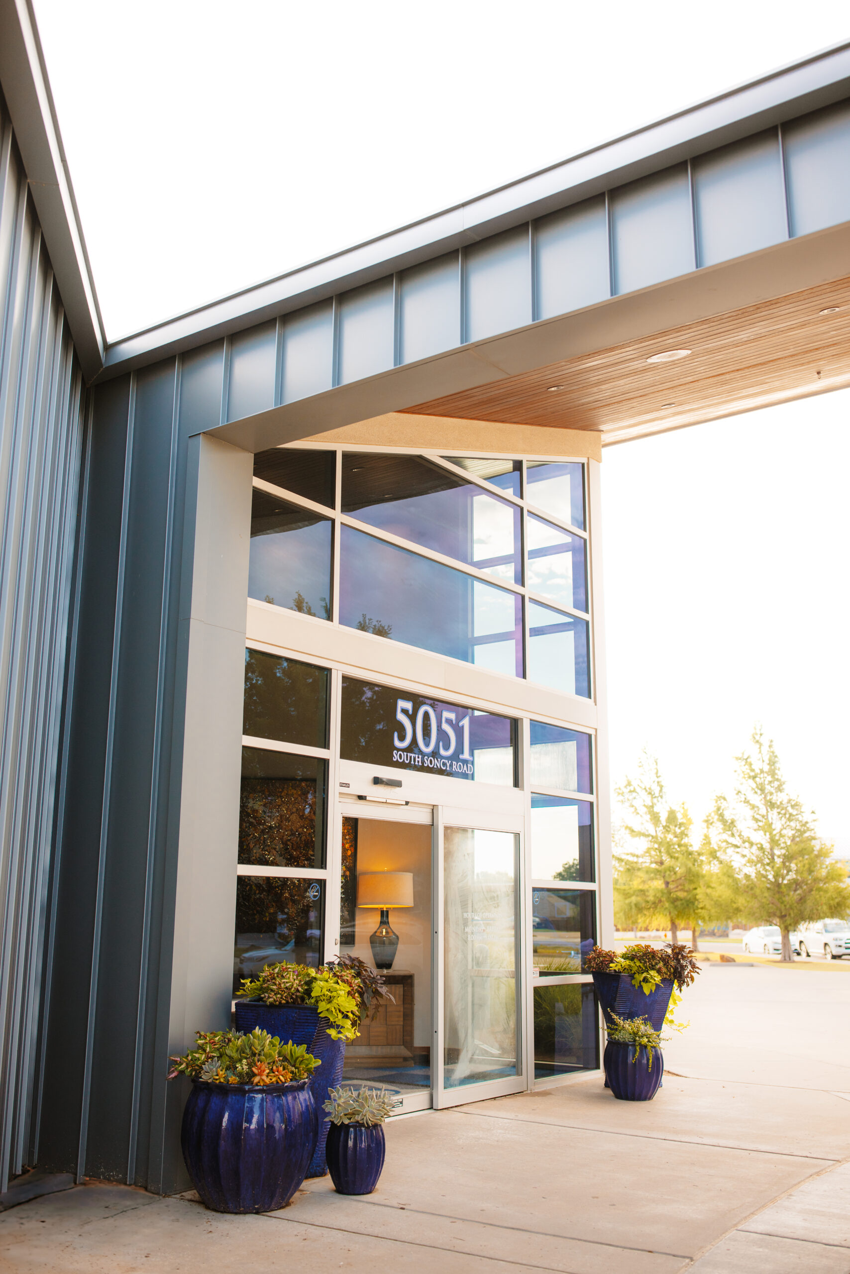 Entrance to Amarillo Oral & Maxillofacial Surgery in Amarillo, TX